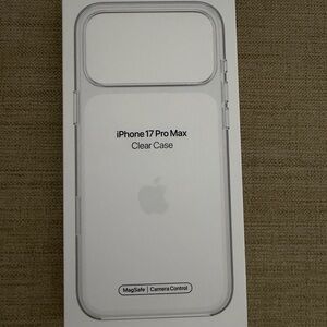 Apple iPhone 17 Pro Max Transparent Case